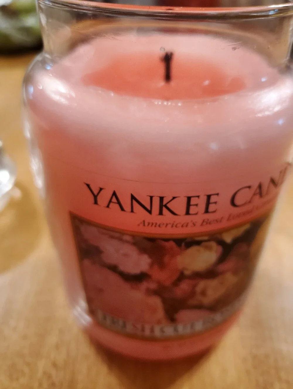 Yankee Candle Large Jar Candle Fresh Cut Roses Housewarmer 22oz Single Wick
